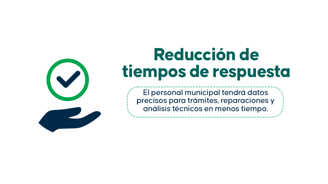 Reducción en tiempos de respuesta al vecino
